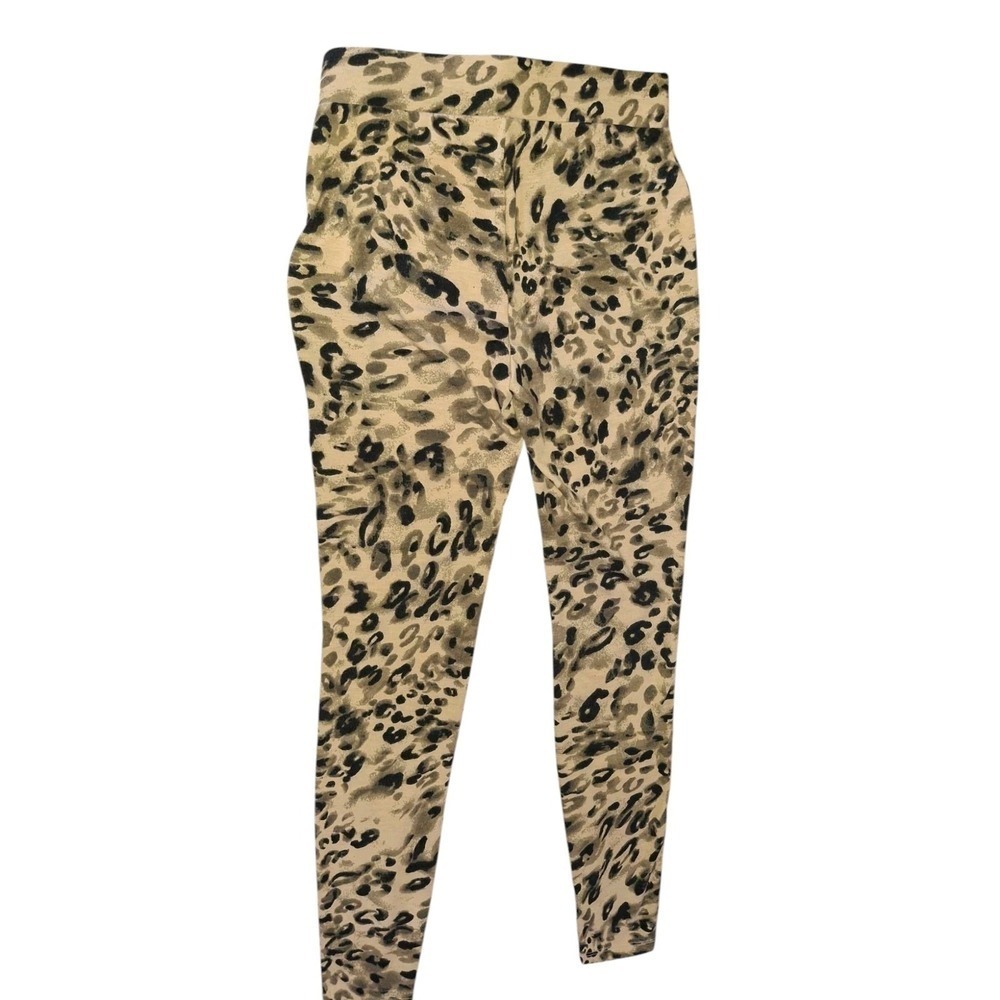 Juicy Couture Leopard Animal Swirl Leggings Size Small
